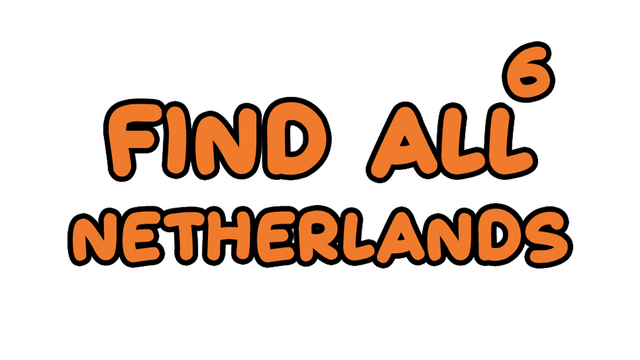 FIND ALL 6: Netherlands Logo
