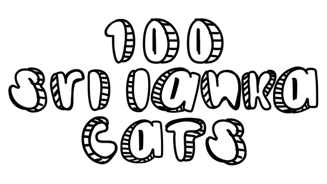 100 Sri Lanka Cats Logo