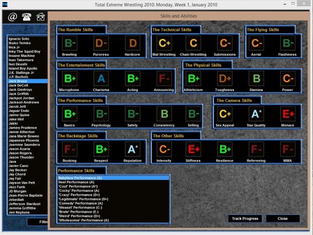 Total Extreme Wrestling 2010 Steam