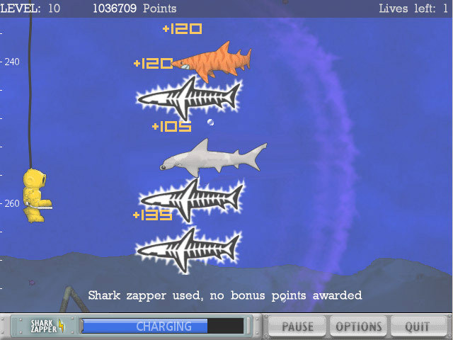 shark typing game