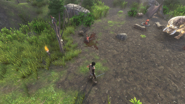 A Feeble Saga game for Linux 1