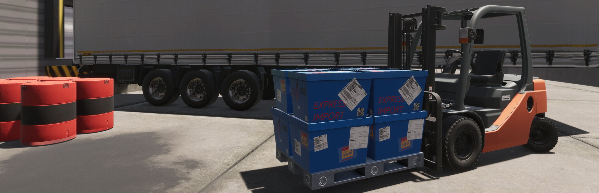 Forklift Driving Simulator VR