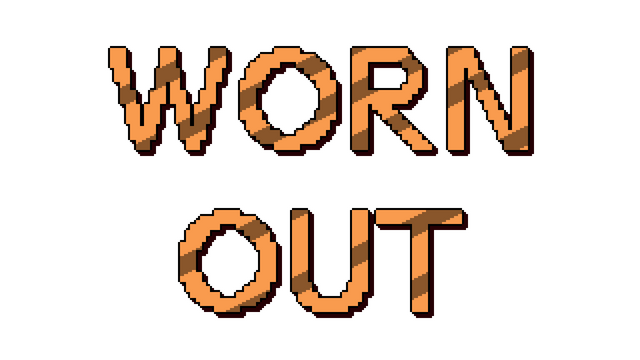 Worn Out Logo