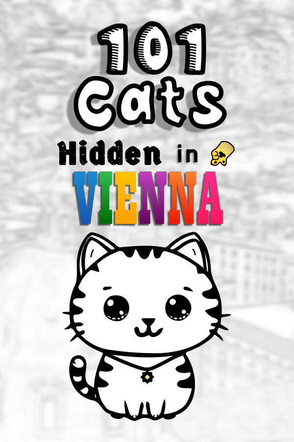 Steam portrait for 101 Cats Hidden in Vienna.
