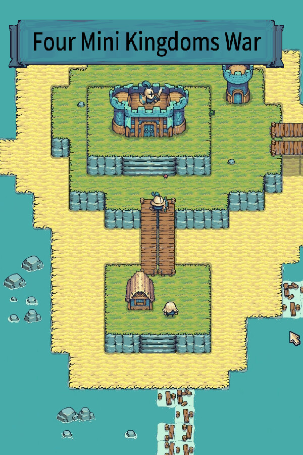 Steam portrait for Four Mini Kingdoms War.