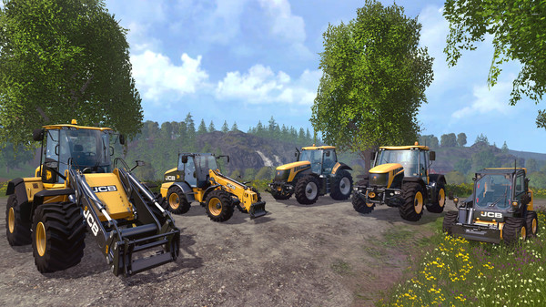 Скриншот из Farming Simulator 15 - JCB