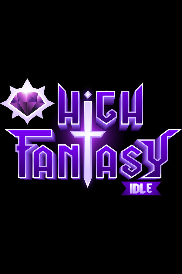 Steam portrait for High Fantasy Idle.