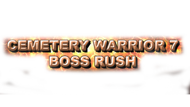 Cemetery Warrior 7 Boss Rush Logo