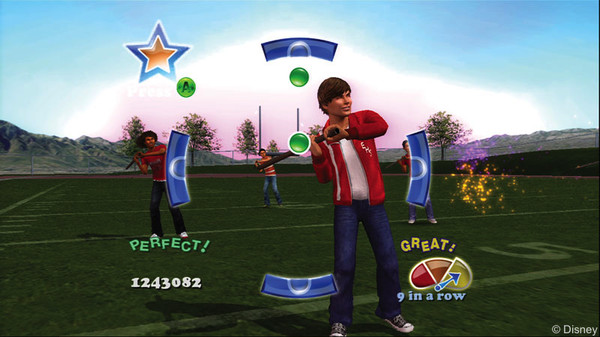 Скриншот из High School Musical 3