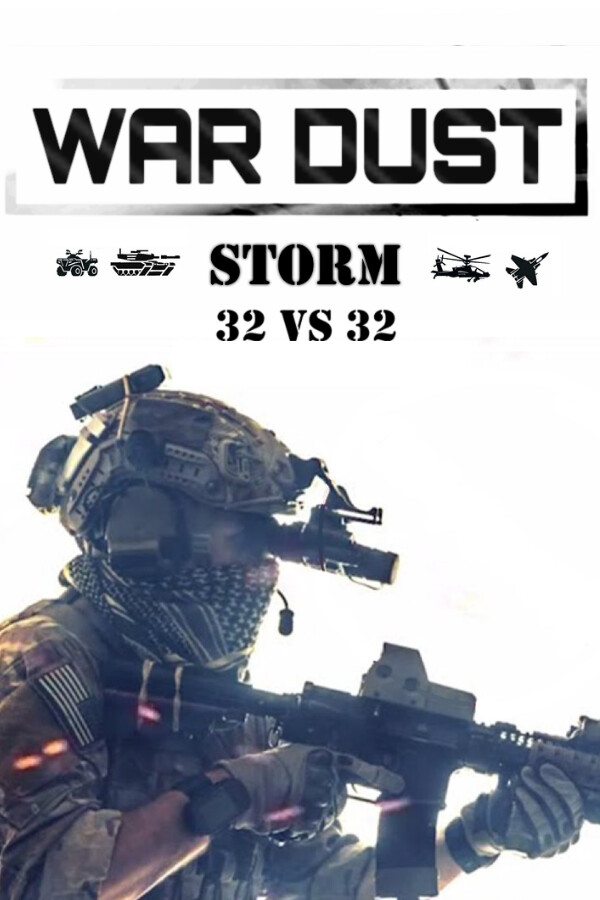 Steam portrait for WAR DUST VR : STORM | 32vs32 Battlefields.