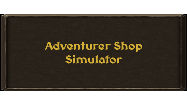 Adventurer Shop Simulator Logo