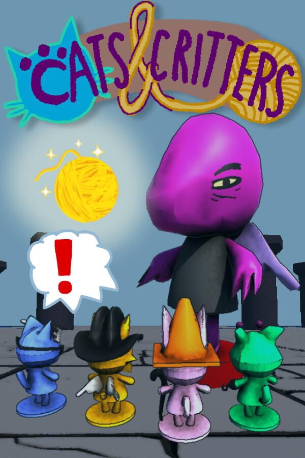 Steam portrait for Cats & Critters: A Dungeon Claw-er.