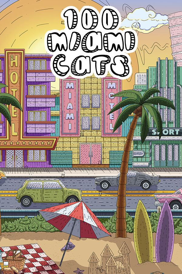 100 Miami Cats for steam 100 Miami Cats for steam