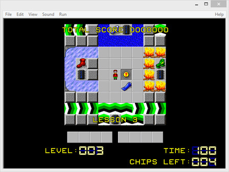 Скриншот из Chip's Challenge 1