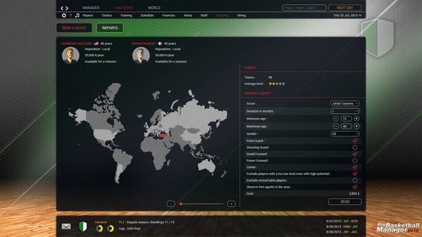Pro Basketball Manager 2016 for linux