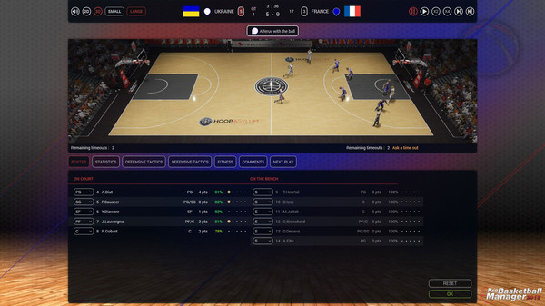 Скриншот из Pro Basketball Manager 2016