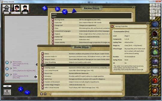 Скриншот из Fantasy Grounds - d20 Modern SRD Ruleset