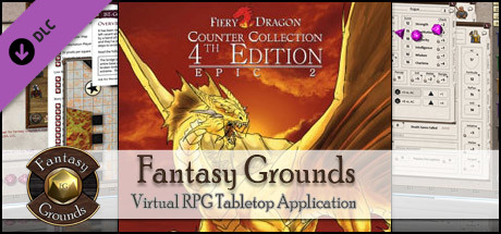 Fantasy Grounds - Fiery Dragon Counter Collection: Epic 2 cover art