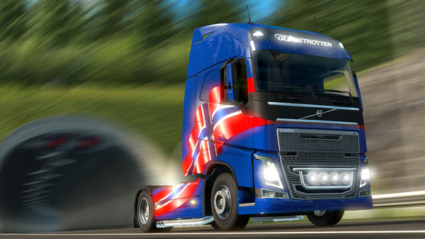 Скриншот из Euro Truck Simulator 2 - Norwegian Paint Jobs Pack