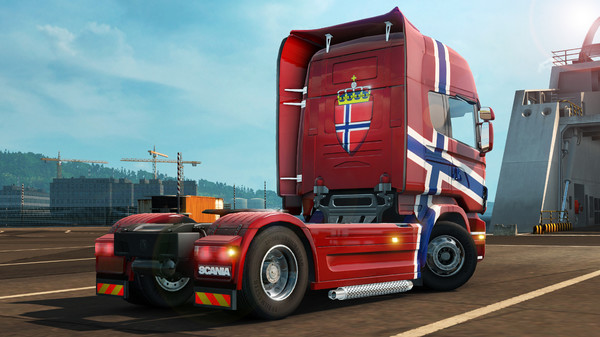 Скриншот из Euro Truck Simulator 2 - Norwegian Paint Jobs Pack