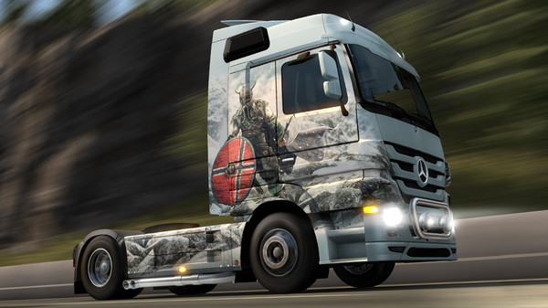 Скриншот из Euro Truck Simulator 2 - Norwegian Paint Jobs Pack