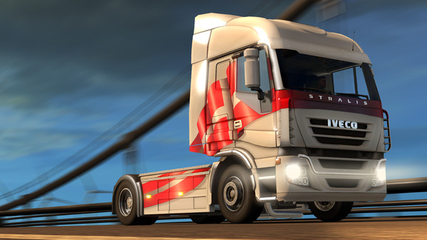 Скриншот из Euro Truck Simulator 2 - Danish Paint Jobs Pack