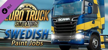 Euro Truck Simulator 2 - Swedish Paint Jobs Pack cover art