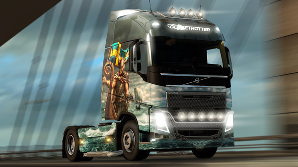 Скриншот из Euro Truck Simulator 2 - Swedish Paint Jobs Pack