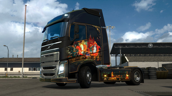 Скриншот из Euro Truck Simulator 2 - Russian Paint Jobs Pack