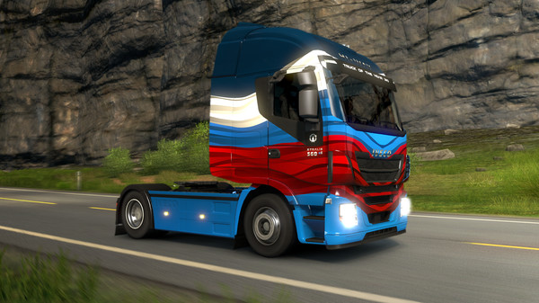 Скриншот из Euro Truck Simulator 2 - Russian Paint Jobs Pack