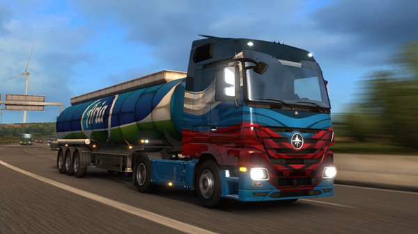 Скриншот из Euro Truck Simulator 2 - Russian Paint Jobs Pack