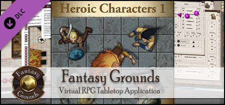 Fantasy Grounds - Top-down Tokens - Heroic 1 cover art