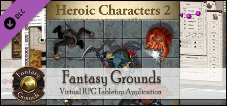 Fantasy Grounds - Top-down Tokens - Heroic 2