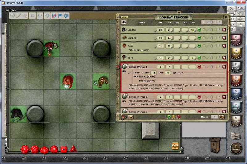 fantasy grounds 2 effects