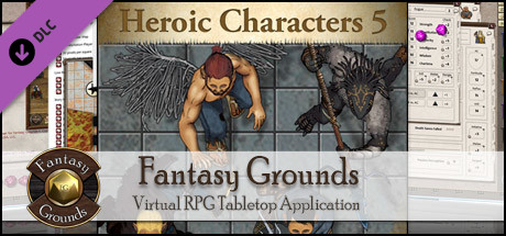 Fantasy Grounds - Top-down Tokens - Heroic 5 cover art