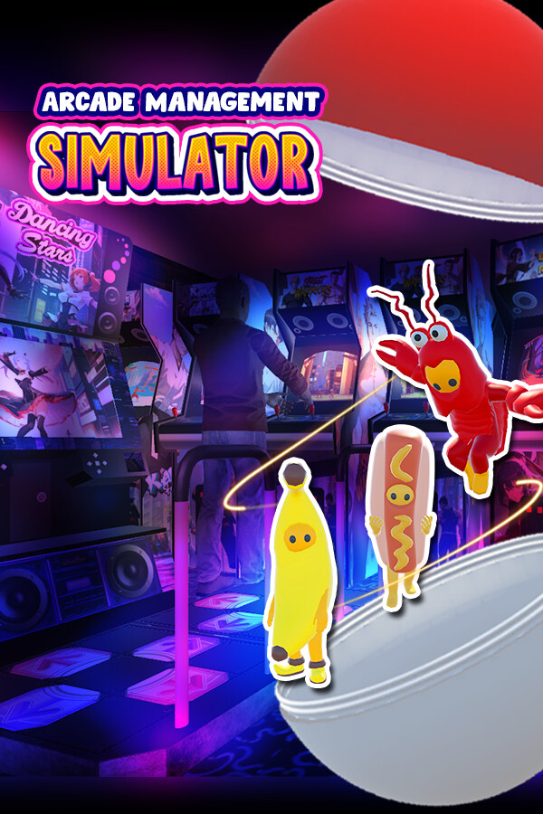 Steam portrait for Arcade Management Simulator.