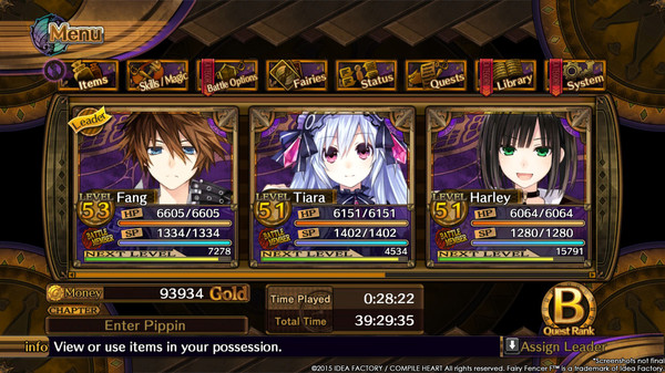 Fairy Fencer Ffor windows and Linux 1