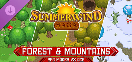 RPG Maker VX Ace - Summerwind Saga - Forest & Mountains cover art