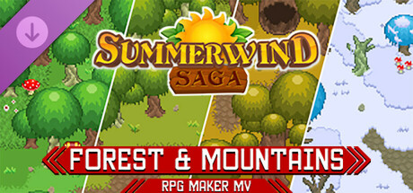 RPG Maker MV - Summerwind Saga - Forest & Mountains cover art