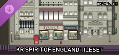 RPG Maker MZ - KR Spirit of England Tileset cover art