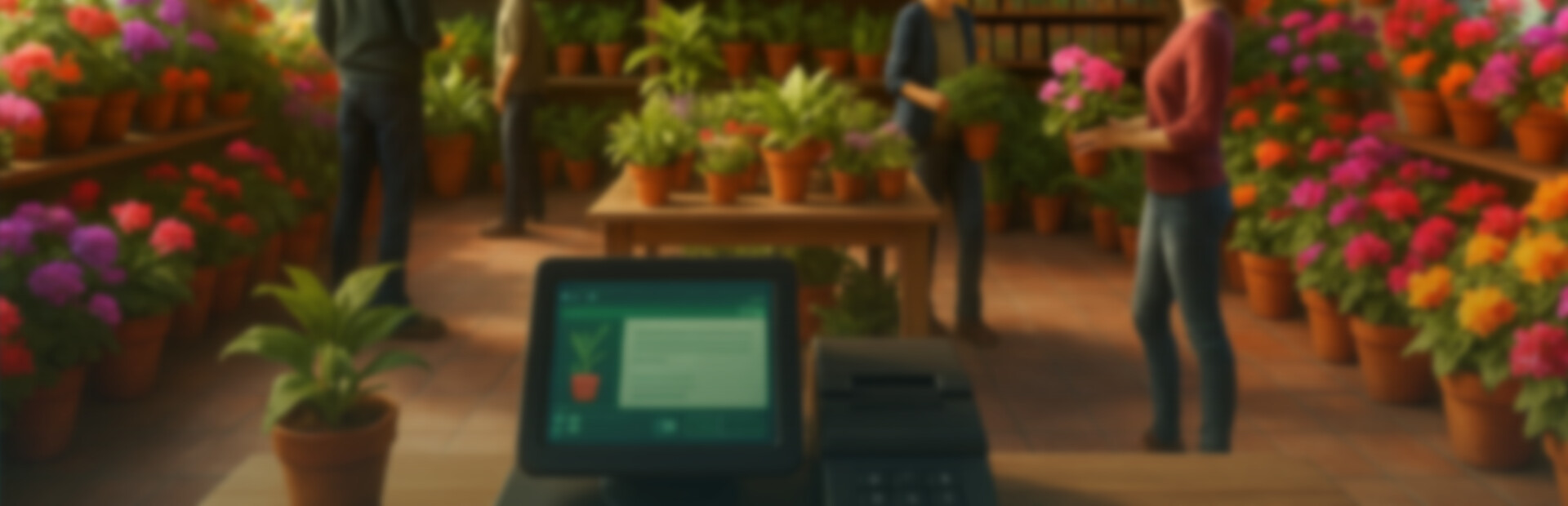 Sunny Blooms Garden Center