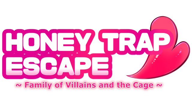 Honey Trap Escape ~ Family of Villains and the Cage ~ Logo