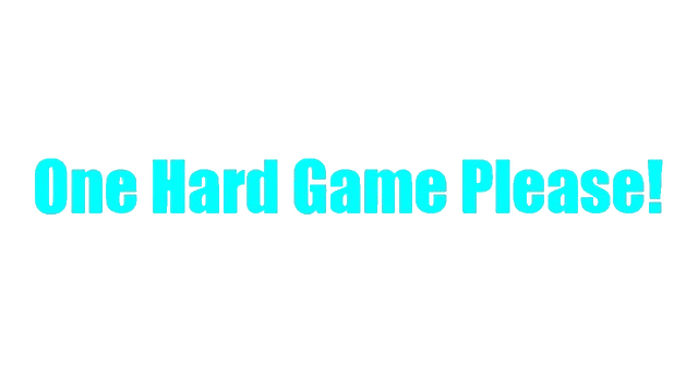 One Hard Game Please! Logo