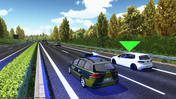 Скриншот из Autobahn Police Simulator