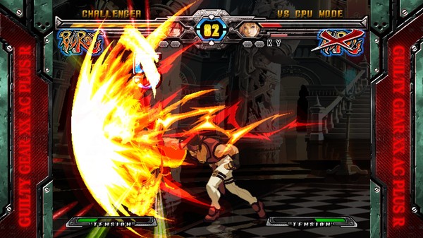 Скриншот из GUILTY GEAR XX ACCENT CORE PLUS R