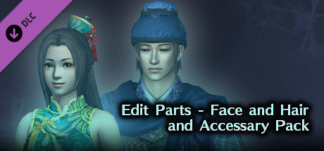DW8E: Edit Parts - Face, Hair & Accessory Pack cover art