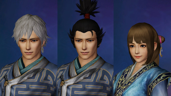 Скриншот из DW8E: Edit Parts - Face, Hair & Accessory Pack