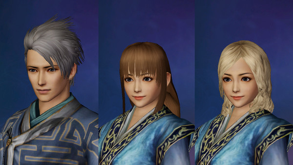 Скриншот из DW8E: Edit Parts - Face, Hair & Accessory Pack