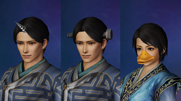 Скриншот из DW8E: Edit Parts - Face, Hair & Accessory Pack