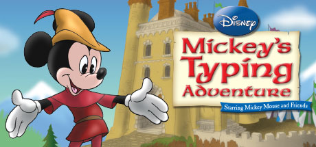Disney Mickey's Typing Adventure cover art